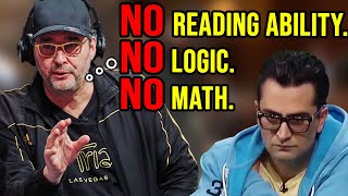 Phil Hellmuth RANTING to Esfandiari  quotI cant see a flopquot [upl. by Nnahteb312]