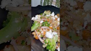 Salade quinoa  pois chiche 👌🏻 cooking food 2024 trending ideas healthy [upl. by Carma]