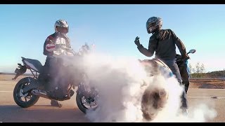 City Bike Shootout BMW C600 Sport vs Honda NC700X vs Kawasaki Versys  On Two Wheels [upl. by Yedoc]