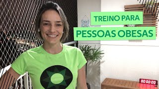 Treino EM CASA para PESSOAS OBESAS [upl. by Eirrej]