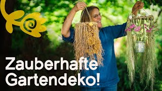 DIY Deko aus Gräsern basteln – Perfekt für Gartenpartys und Hochzeiten💍🌱🌸 [upl. by Nnyleak]