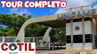 TOUR PELO COTILUNICAMP  MOSTRANDO CADA CANTINHO DA ESCOLA [upl. by Josy]