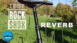 Test Rockshox Reverb Stealth  tige de selle télescopique VTT enDHurobike Test [upl. by Anaoj304]