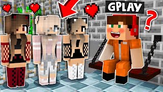 TRAFIŁEM DO WIĘZIENIA DLA DZIEWCZYN W MINECRAFT GPLAY amp LUMI [upl. by Nomead]