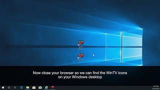 Installing the WinTV v885 application [upl. by Elag960]