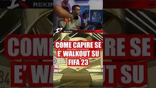 Come capire se è walkout su fifa 😳🤯 short fifa rekins [upl. by Agosto743]