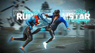 RUOK vs RAISTAR Part 4 🔥 3D ANIMATION MONTAGE FREE FIRE MAX ❤️ Edited by PriZzo FF How to make MODEL [upl. by Alad]