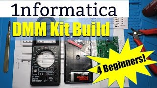 Digital Multimeter Kit Build DT830B DMM  Electronic Beginners Project [upl. by Sandro]