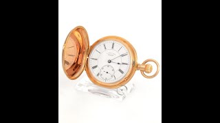 A Lange amp Söhne 1 A 18k Gold Savonnette Taschenuhr FM12748 [upl. by Dlorrej]