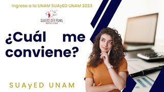 Diferencias entre la Modalidad Abierta y la Modalidad a Distancia SUAyED UNAM 2023 [upl. by Cyndia]