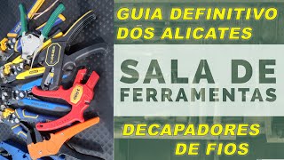 ALICATES DECAPADORES de FIOS  GUIA DEFINITIVO PARA VER ANTES DE COMPRAR wire stripper pliers guide [upl. by Ellwood191]