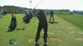 David Frost golf swing views [upl. by Ibbison]