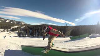 Park Laps with Davy Wiltse  Medicine Bow Terrain Park  Snowy Range Ski Area [upl. by Dorahs708]