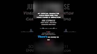 Jude Lespinasse  Character Voices Animation amp Video Games Voice Over Demo Reel [upl. by Ackerley102]