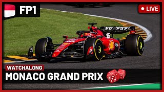 F1 Live Monaco GP Free Practice 1  Watchalong  Live Timings  Commentary [upl. by Pleasant762]