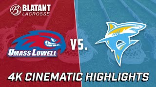 UMass Lowell v Long Island University LIU 2024 4K Lacrosse Highlights [upl. by Honoria]