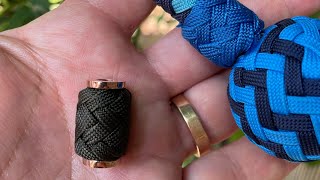 PARACORD TUTORIAL GAUCHO INTERWEAVE KNOT [upl. by Lindblad]