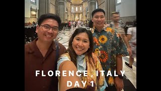 FLORENCE ITALY DAY 1 [upl. by Desma899]