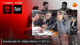 Cucine Lube vs Allianz Milano [upl. by Yroggerg]