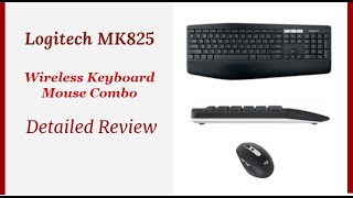 Logitech Wireless Gaming Keyboard Mouse Combo  MK825 REVIEW [upl. by Ahgiel506]