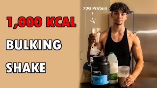 Protein Bulking Shake 1000 Calories For Weight Gain [upl. by Jesus]