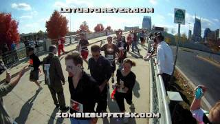 Zombie Buffet 5k  2011 in Nashville [upl. by Gurtner569]