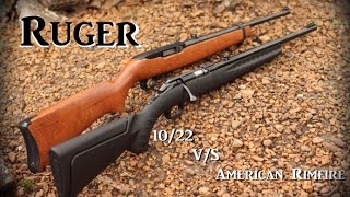 Ruger 1022 vs American Rimfire review [upl. by Dijam]