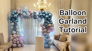 Frozen birthday party decoration ideas  Balun dekoresan Bitrhday  Balloon birthday decoration [upl. by Doreg]