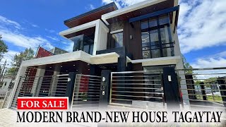 SOLD MODERN BRANDNEW HOME INSIDE ELITE Village Tagaytay City ❤️ House Tour B40 [upl. by Mckenna]