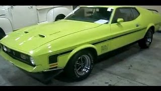 1972 Ford Mustang Mach1 Barrett Jackson Las Vegas 2011 [upl. by Colman513]