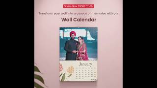 Customised Calendar Printing Services  Wall Calendar  Table Calendar  Pocket Calendar  Diary etc [upl. by Adnylem530]