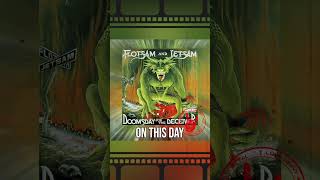 OnThisDay • 04071986 • Flotsam and Jetsam • Doomsday for The Deceiver flotsamandjetsam [upl. by Hardi547]