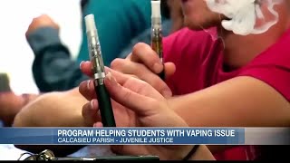 Calcasieu officials working to decriminalize vaping in schools [upl. by Anilegna334]