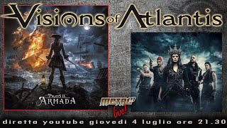 VISIONS OF ATLANTIS live diretta quotPirates II  Armadaquot [upl. by Neimad]