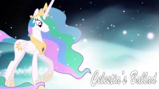 MLP Celestias Ballad  Instrumental  Lyrics [upl. by Assetan]