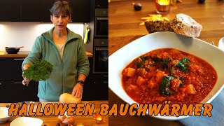 Der Halloween Bauchwärmer Kürbis Kale amp Quinoa Eintopf [upl. by Damour]