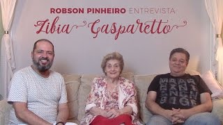 Robson Pinheiro entrevista Zibia Gasparetto [upl. by Aubarta]