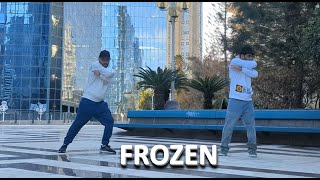 Madonna Vs Sickick  Frozen  Shaddad amp Hassan Freestyle Dance [upl. by Mori]