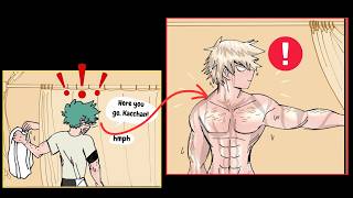 Bakudeku  Dekus A Day in the Life of Our Couple  Surprises 💥❤️ English Comic Dub [upl. by Zumwalt254]