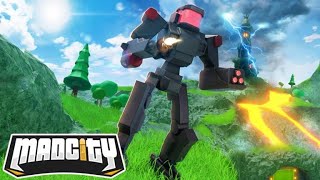 ROBLOX MAD CITY MECH BATTLE [upl. by Mcwilliams578]