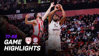 FC Bayern München Highlights  Olympiakos Piräus  FCBB 7769  EuroLeague 2324  13 Spieltag [upl. by Neened]