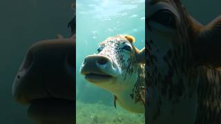 CowFish 😱 cow cowfish dogfish shorts viralvideo [upl. by Aryt815]