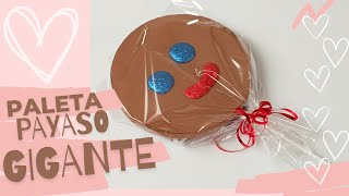 Paleta payaso 🤡 gigante 🤡 de fomi [upl. by Endys]