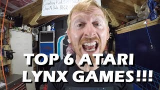 TOP 6 ATARI LYNX GAMES SUCK ON IT [upl. by Des366]