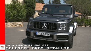 2019 Mercedes AMG G63 Selenite Grey Metallic [upl. by Atilamrac294]