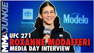 Roxanne Modafferi on MMA retirement Its not as fun anymore  UFC271 media day [upl. by Eelyrag]