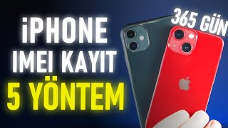 Yurtdışı iPhone İMEİ KAYIT İÇİN 5 YÖNTEM [upl. by Campagna]