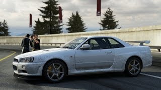 FORZA 5 3  Ferrari F40 e Nissan Skyline GTR R34 Forza Motorsport 5 Gameplay 1080p [upl. by Grosberg653]