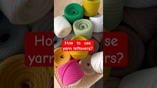 How to use yarn leftovers yarncrafting crochetaddict macramecreation [upl. by Bernardine374]