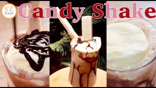 Candy Milk Shake  Recipe  SZ Food [upl. by Engis]